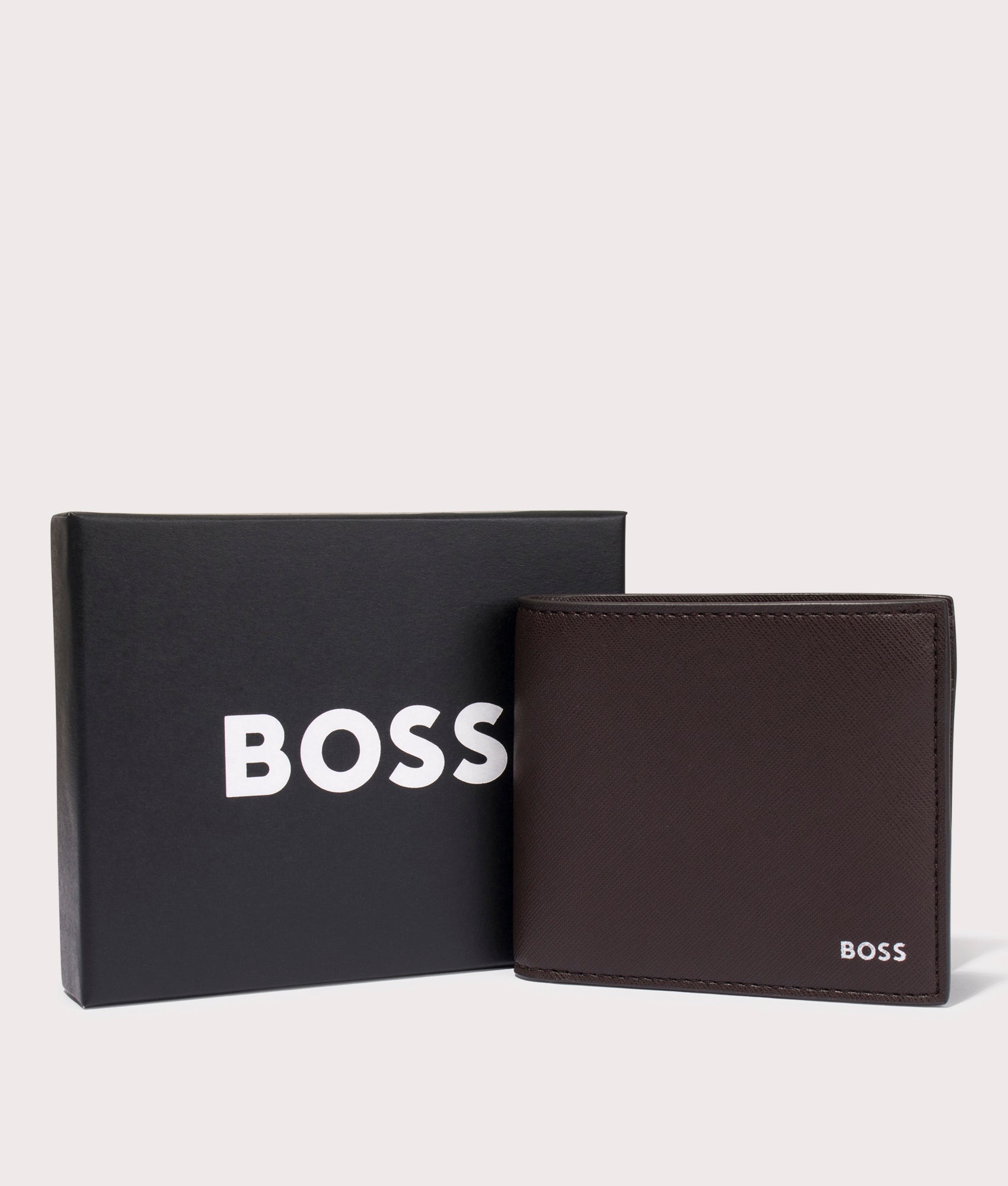 Zair-4-CC-Coin-Wallet-Dark-Brown-BOSS-EQVVS