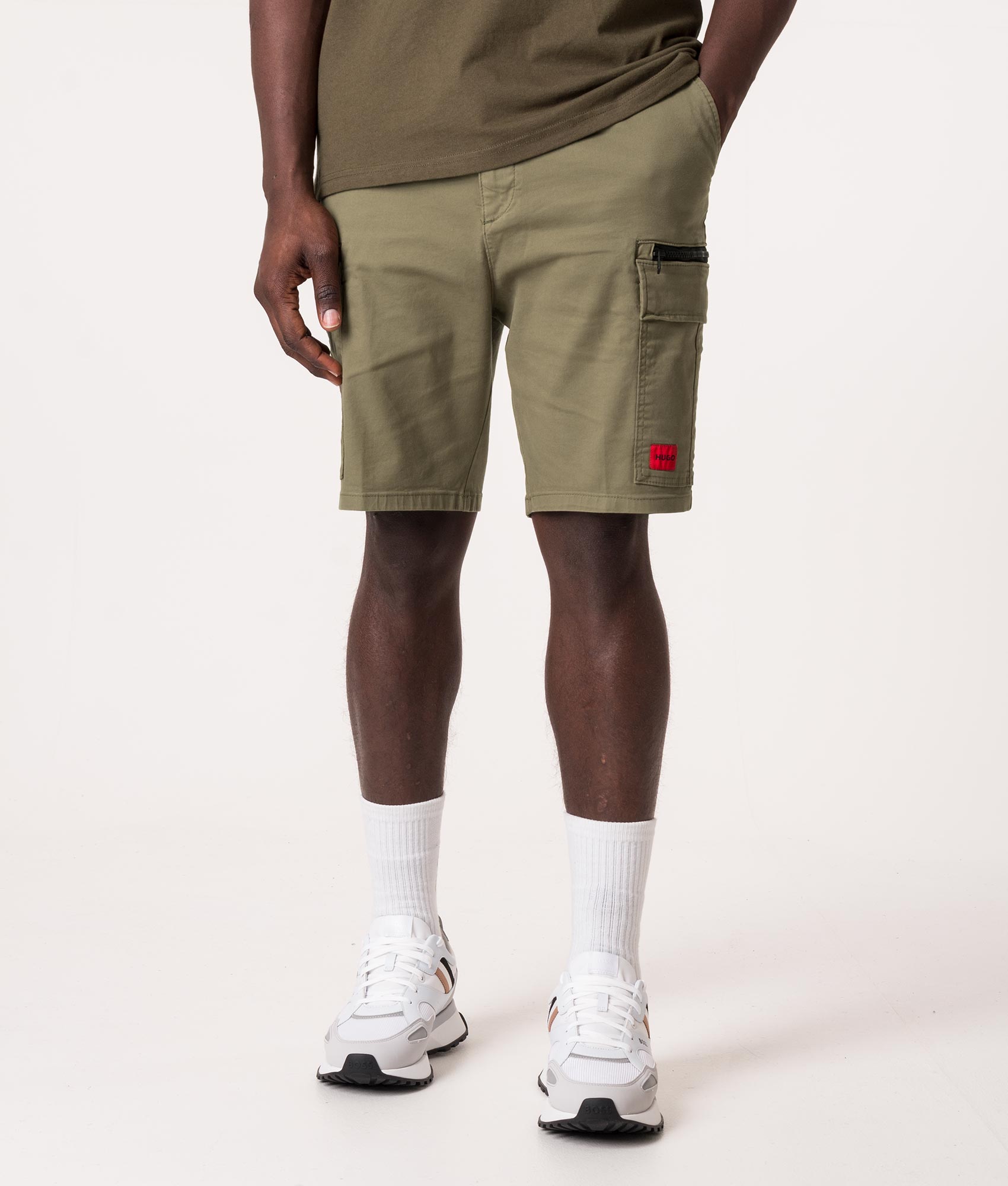 Regular-Fit-Johny232D-Cargo-Shorts-Open-Green-HUGO-EQVVS