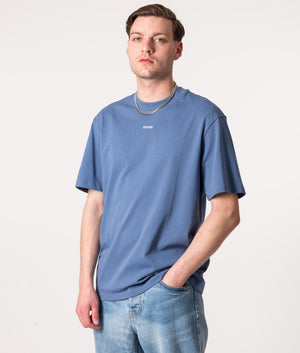 Relaxed-Fit-Dapolino-T-Shirt-Open-Blue-HUGO-EQVVS