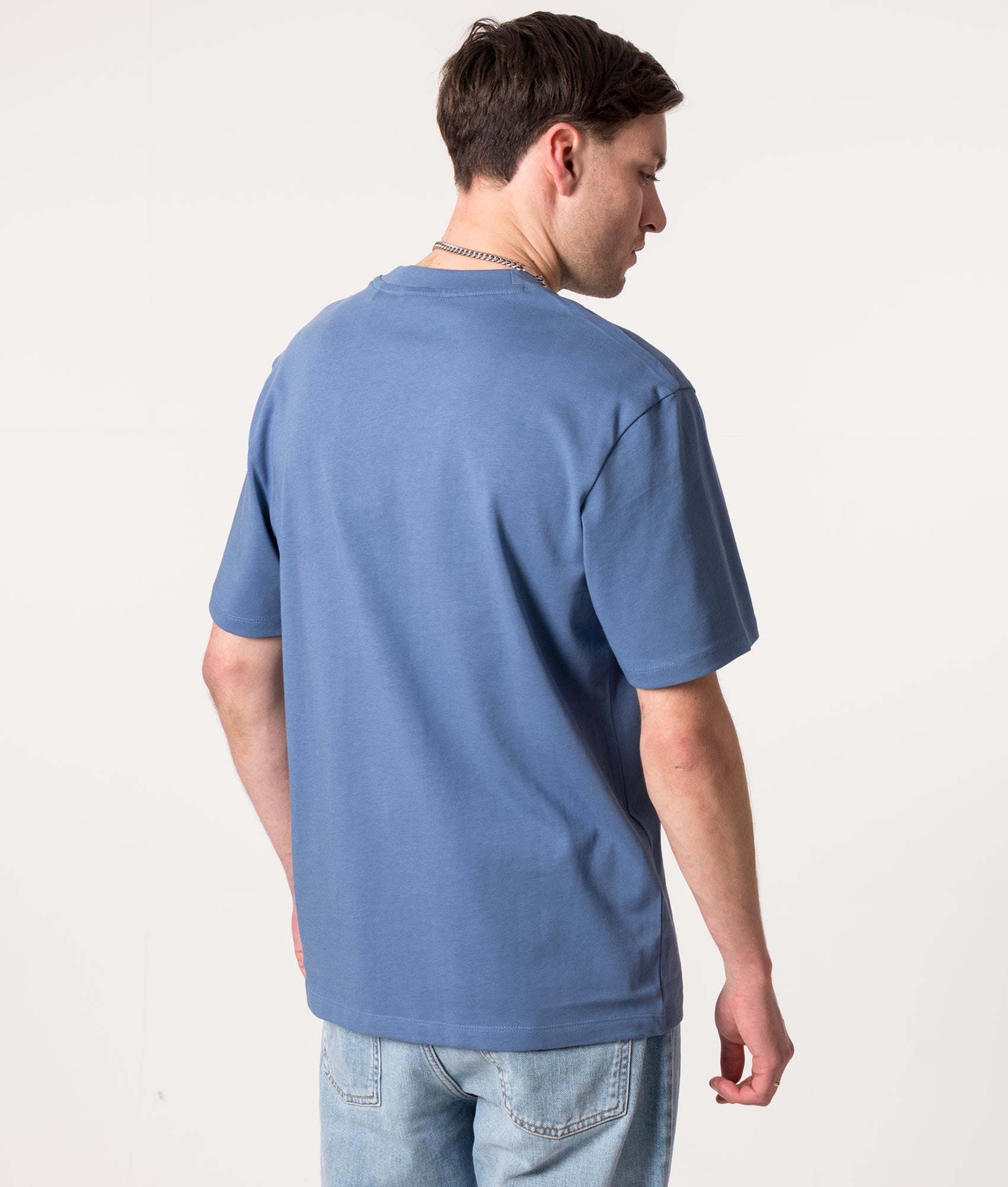 Relaxed-Fit-Dapolino-T-Shirt-Open-Blue-HUGO-EQVVS