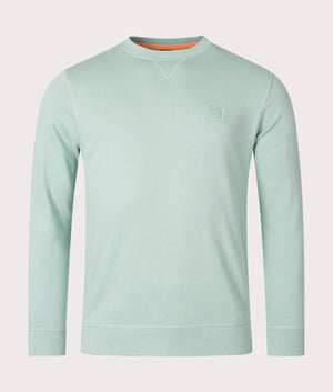 Relaxed-Fit-Westart-Sweatshirt-Light/Pastel-Green-BOSS-EQVVS