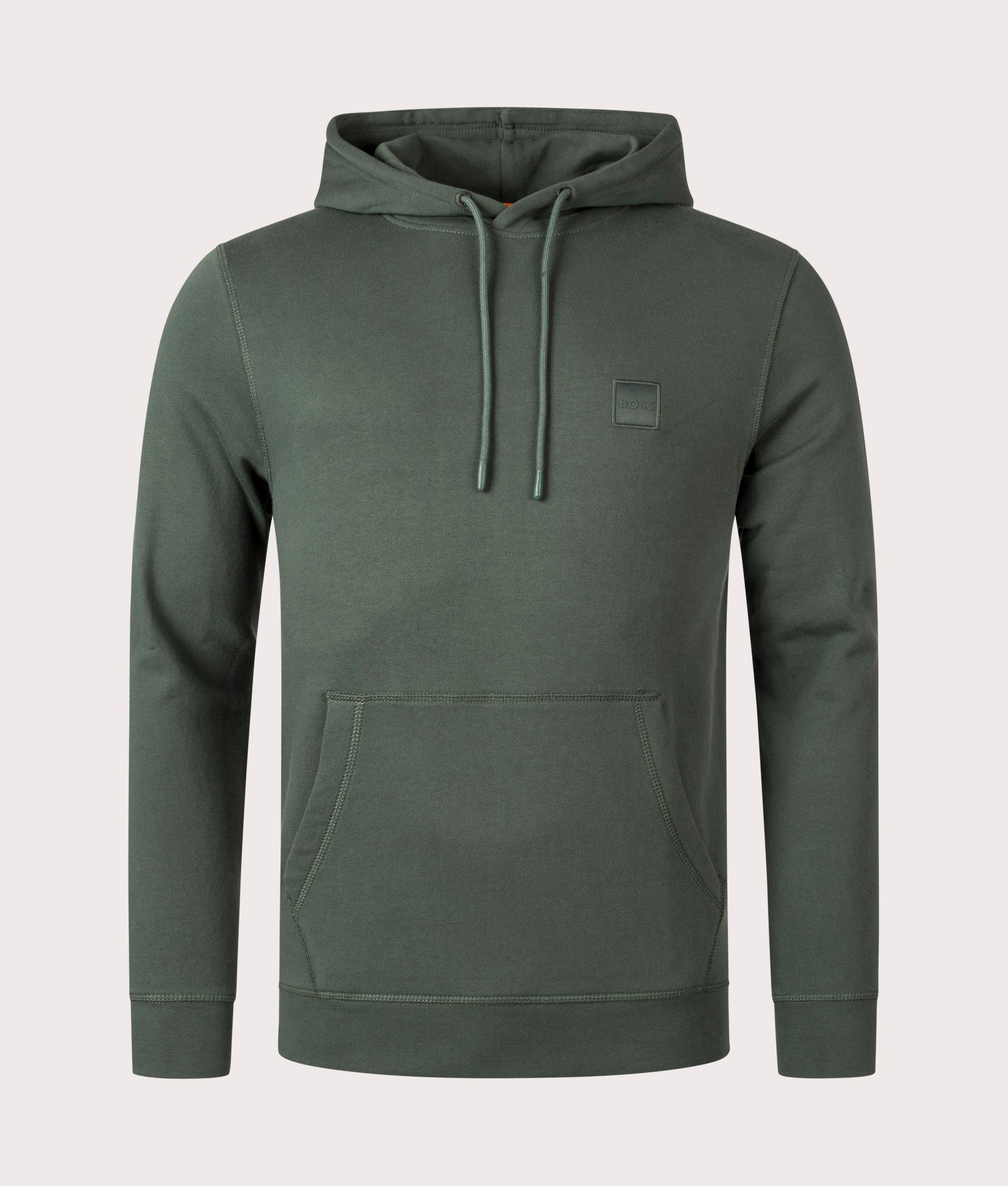 Wetalk-Logo-Patch-Hoodie-Dark-Green-BOSS-EQVVS