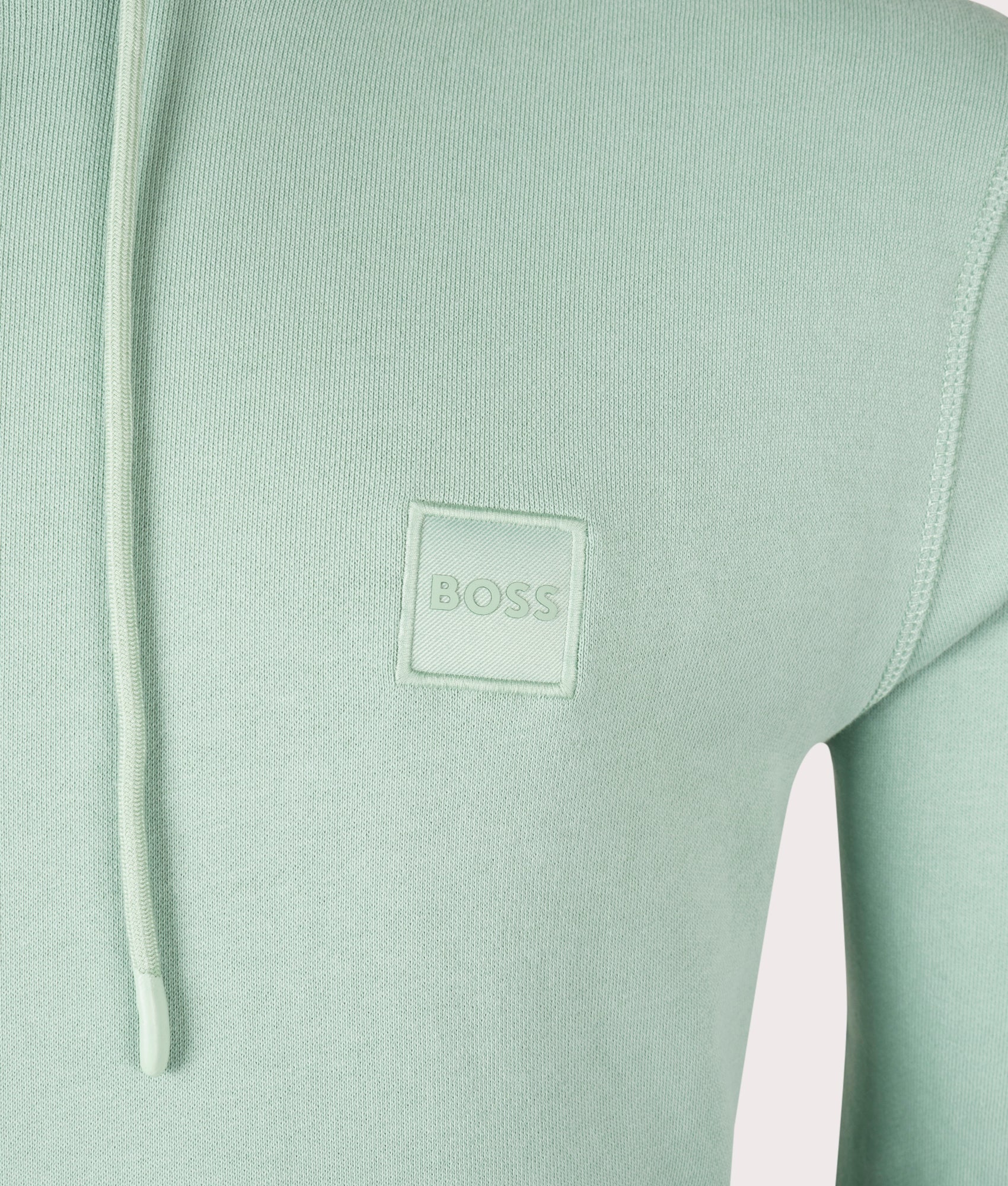 Wetalk-Logo-Patch-Hoodie-Light/Pastel-Green-BOSS-EQVVS