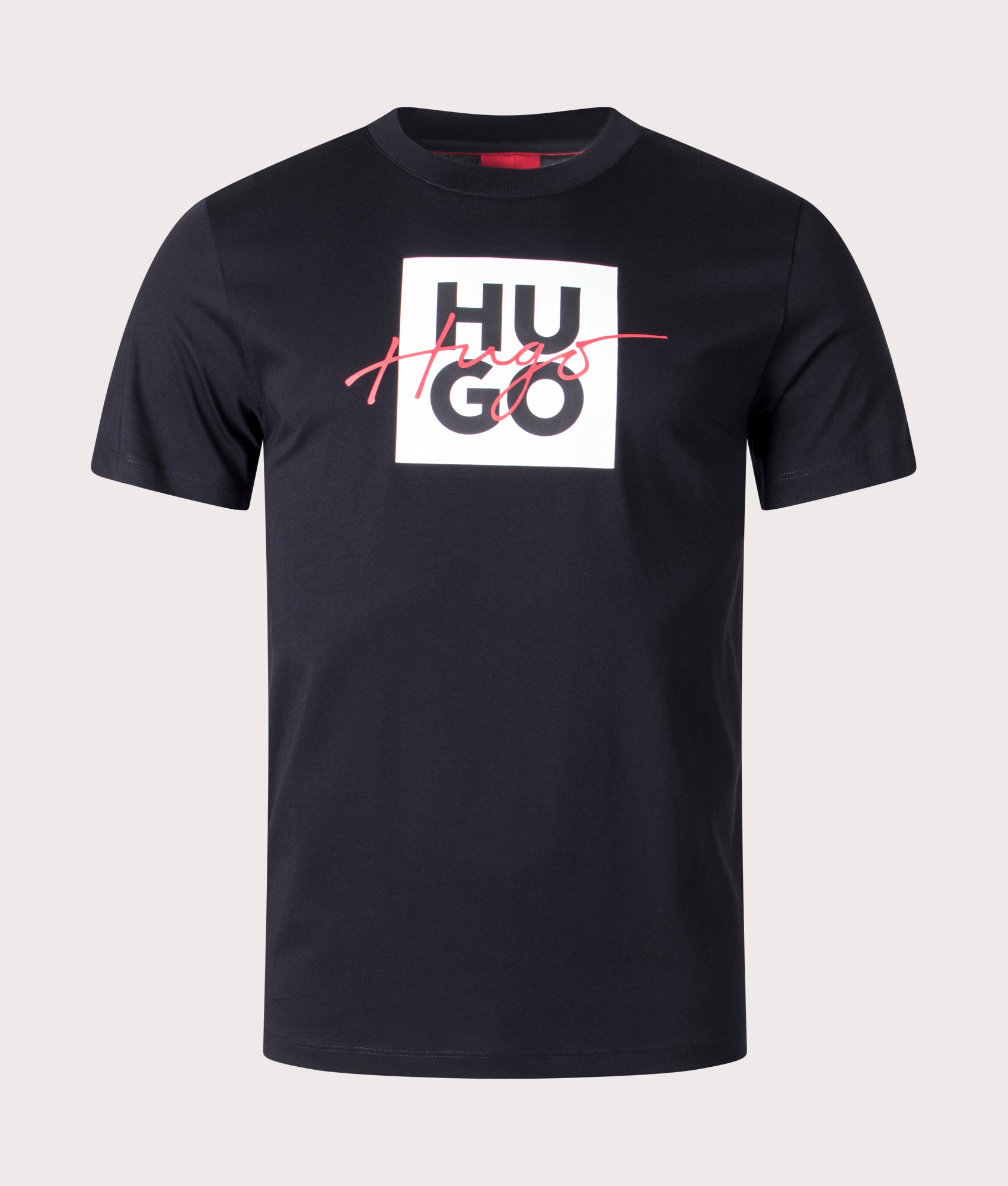 Dalpaca-Handwritten-Logo-T-Shirt-Black-HUGO-EQVVS