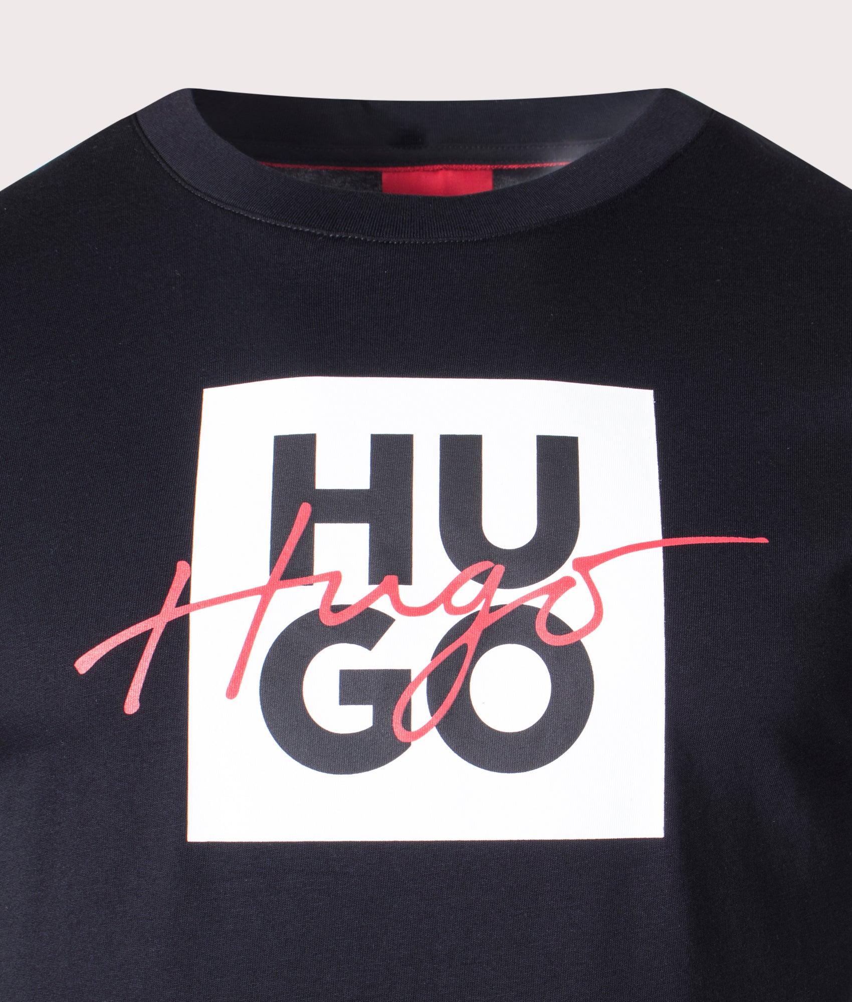 Dalpaca-Handwritten-Logo-T-Shirt-Black-HUGO-EQVVS