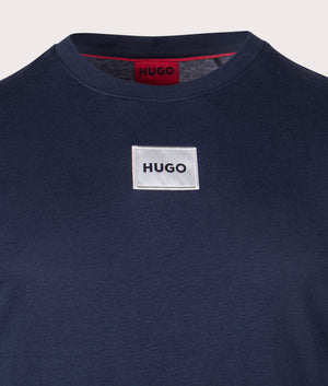 Diragolino-G-Metallic-Logo-T-Shirt-Dark-Blue-HUGO-EQVVS
