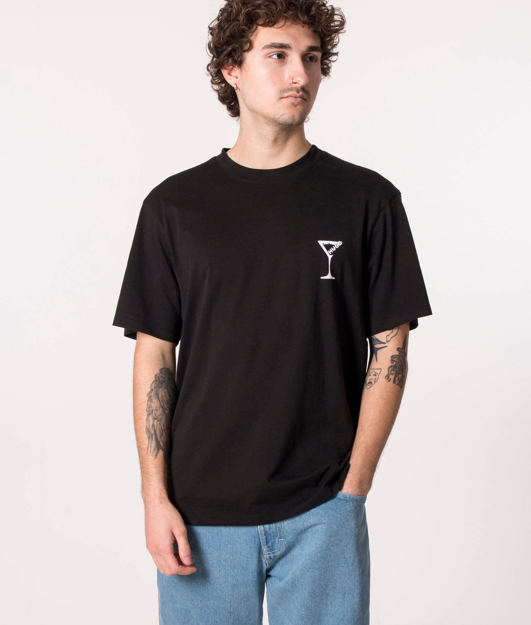 Relaxed-Fit-Destive-T-Shirt-Black-HUGO-EQVVS