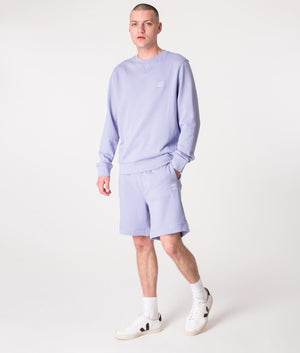 Regular-Fit-Sewalk-Sweat-Shorts-Light/Pastel-Purple-BOSS-EQVVS