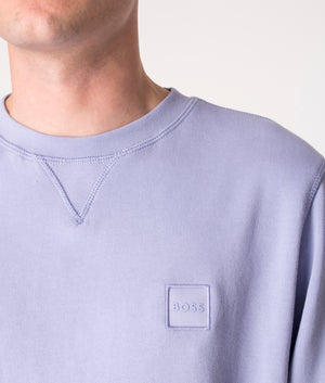 Relaxed-Fit-Westart-Sweatshirt-Light/Pastel-Purple-BOSS-EQVVS