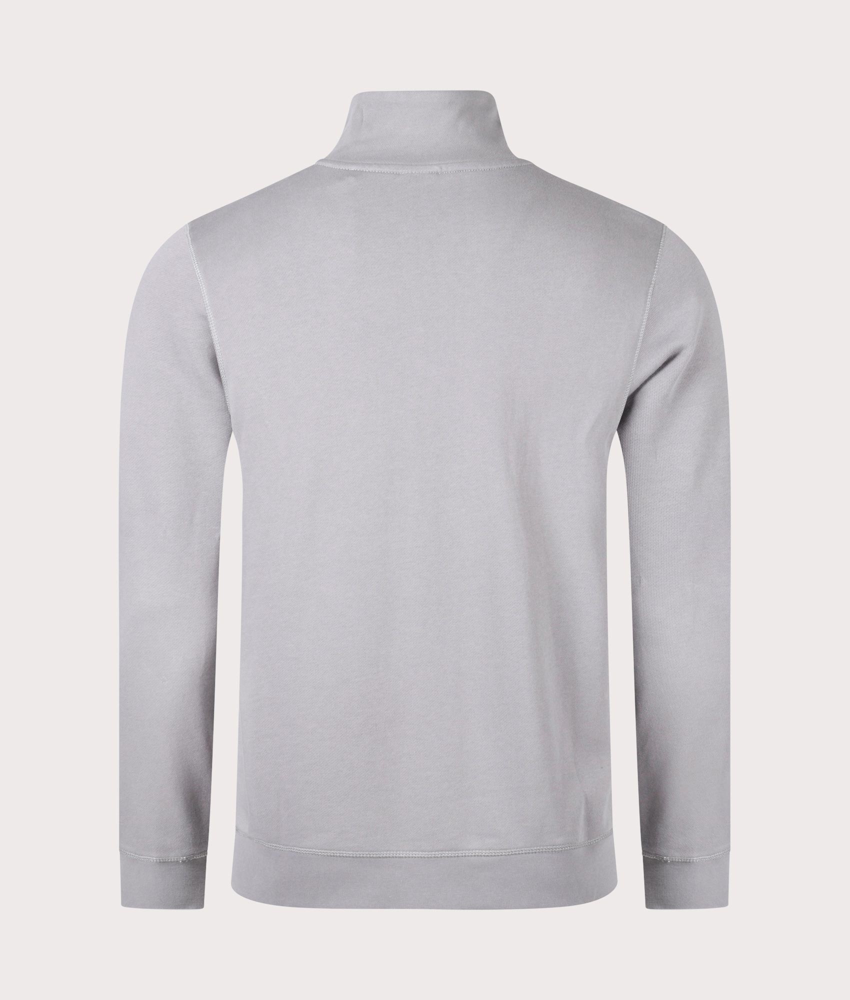 Quarter-Zip-Zetrust-Sweatshirt-Medium-Grey-BOSS-EQVVS