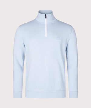 Quarter-Zip-Zetrust-Sweatshirt-Open-Blue-BOSS-EQVVS