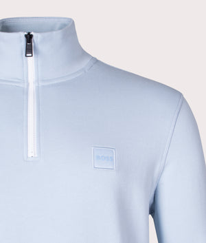 Quarter-Zip-Zetrust-Sweatshirt-Open-Blue-BOSS-EQVVS
