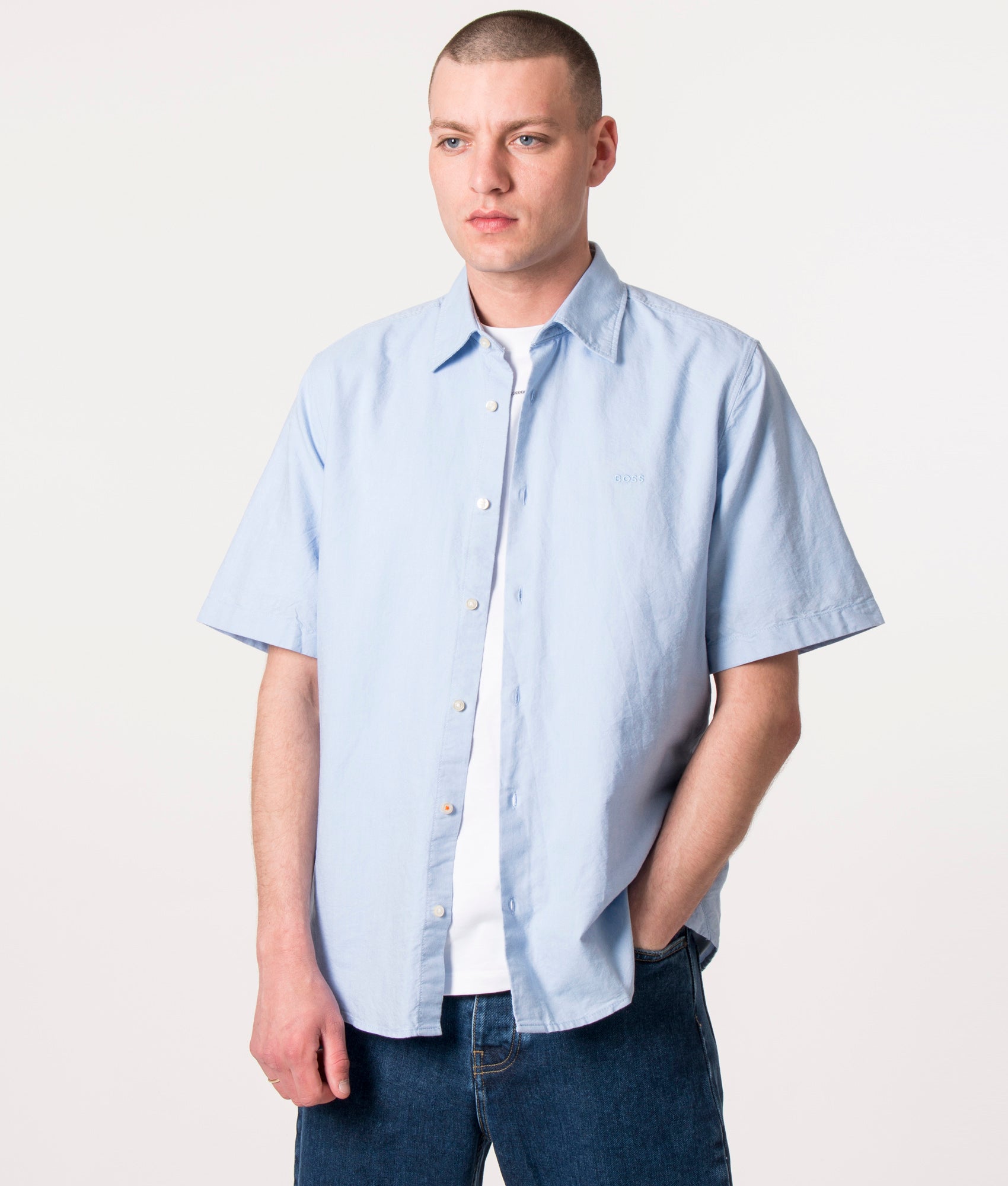 Rash-2-Short-Sleeve-Shirt-Open-Blue-BOSS-EQVVS