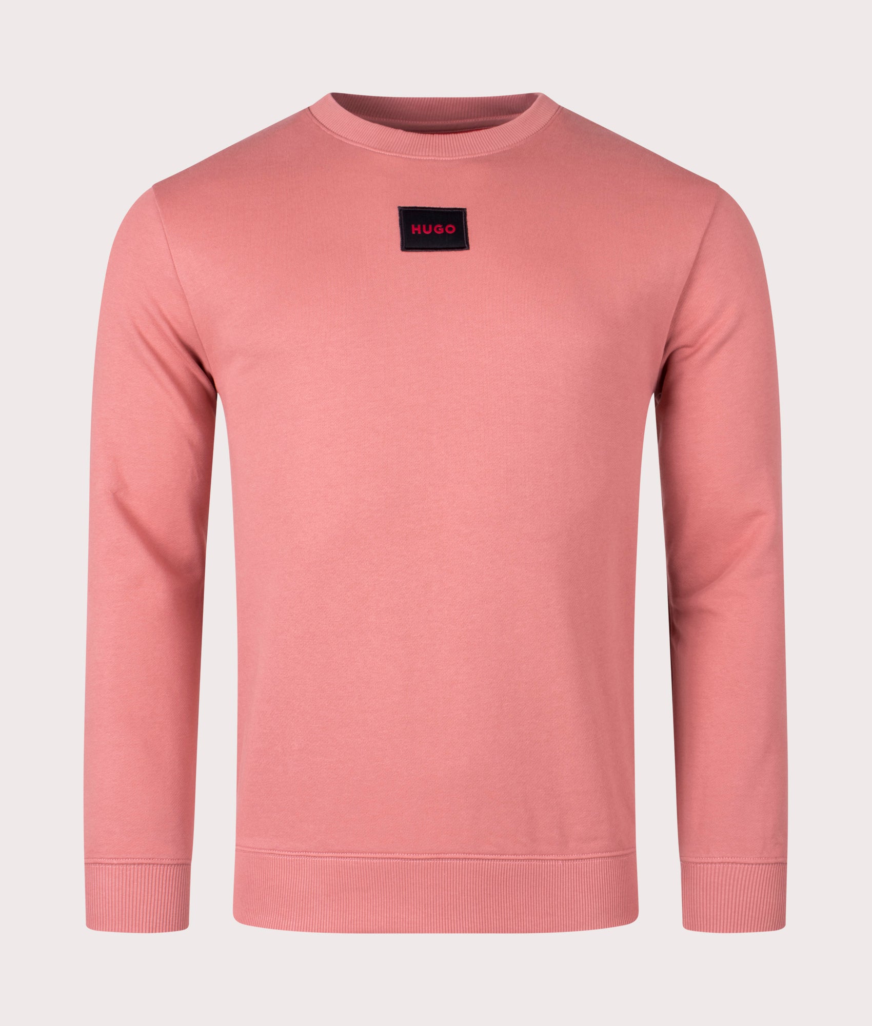 Diragol212-Patch-Logo-Sweatshirt-Medium-Pink-HUGO-EQVVS
