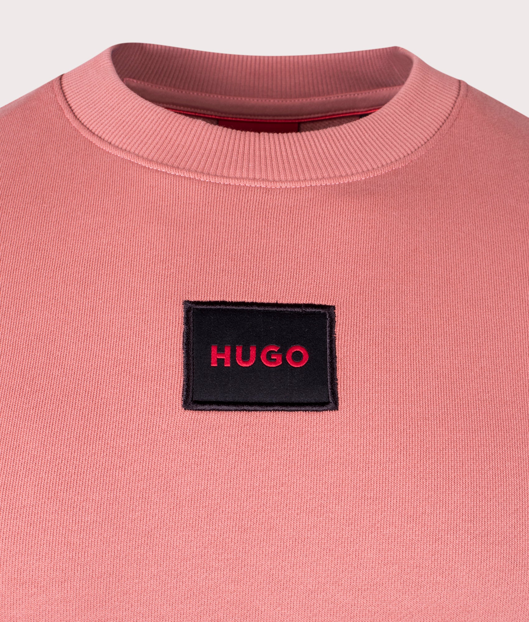 Diragol212-Patch-Logo-Sweatshirt-Medium-Pink-HUGO-EQVVS