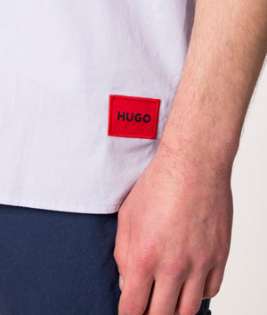 Relaxed-Fit-Ebor-Short-Sleeve-Shirt-Light/Pastel-Purple-HUGO-EQVVS