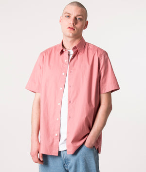 Relaxed-Fit-Ebor-Short-Sleeve-Shirt-Medium-Pink-HUGO-EQVVS