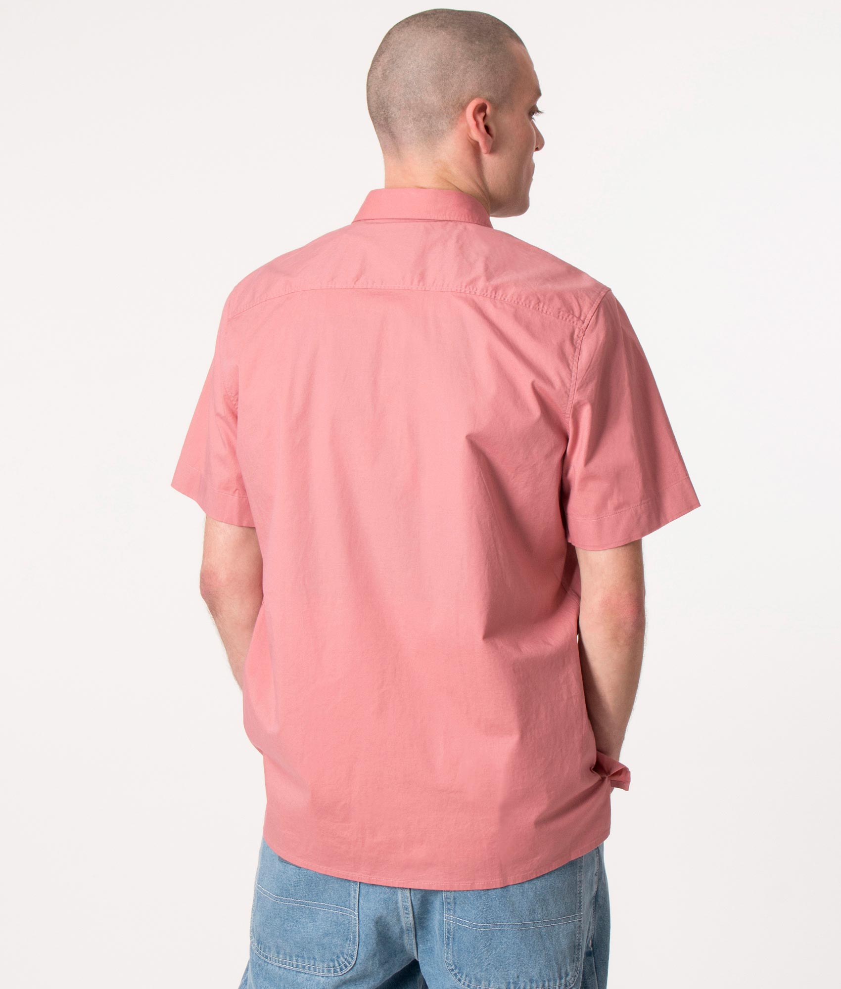 Relaxed-Fit-Ebor-Short-Sleeve-Shirt-Medium-Pink-HUGO-EQVVS