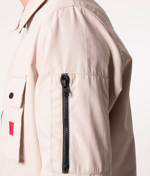 Zip-Through-Emmond-Overshirt-Light-Beige-HUGO-EQVVS