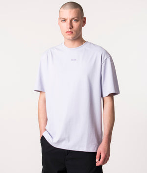 Relaxed-Fit-Dapolino-T-Shirt-Light/Pastel-Purple-HUGO-EQVVS