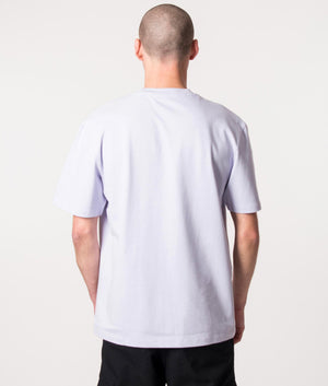 Relaxed-Fit-Dapolino-T-Shirt-Light/Pastel-Purple-HUGO-EQVVS