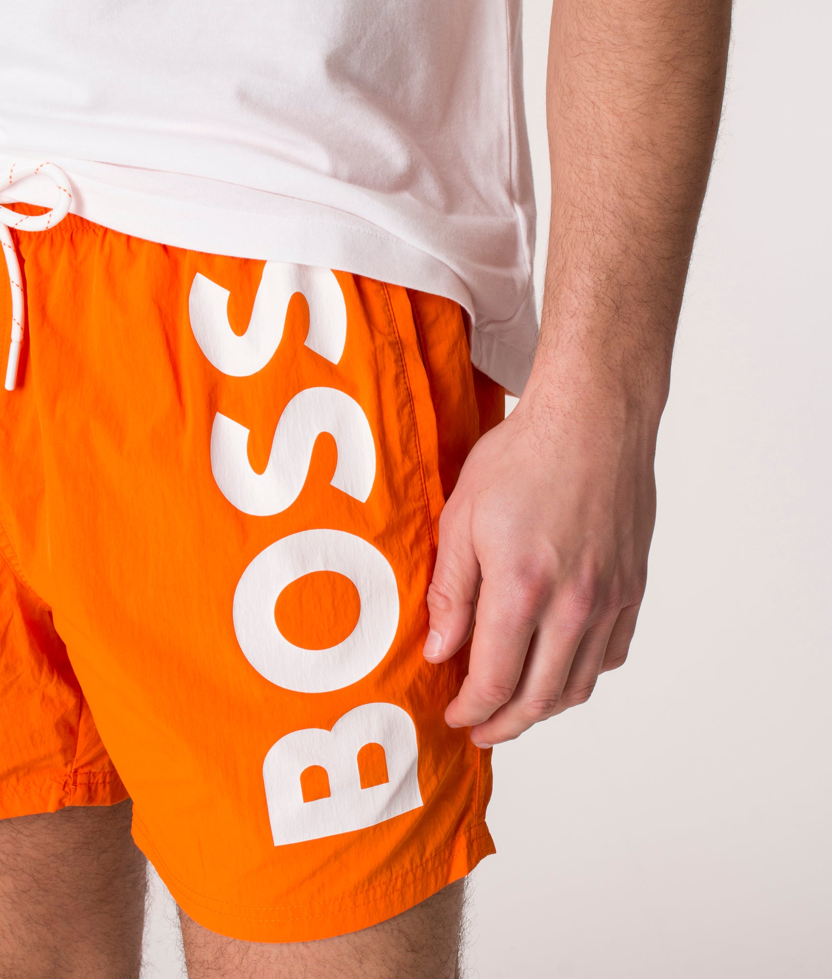Regular-Fit-Quick-Drying-Octopus-Swim-Shorts-Bright-Orange-BOSS-EQVVS