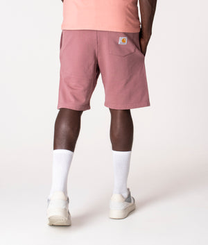 Regular-Fit-Pocket-Logo-Sweat-Shorts-Malaga-Pink-Carhartt-WIP-EQVVS