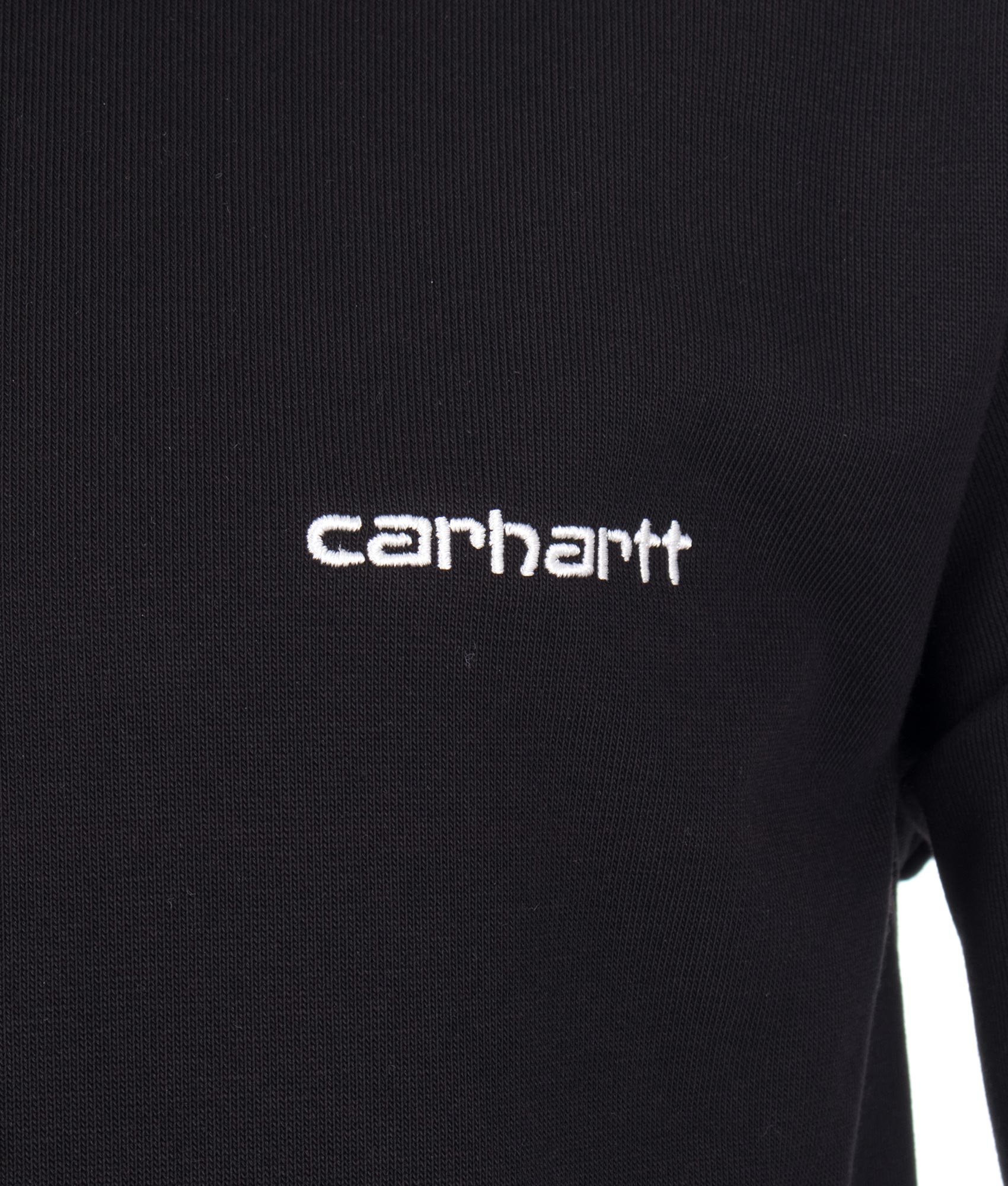 Script-Embroidery-Hoodie-Black/White-Carhartt-WIP-EQVVS