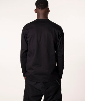 Relaxed-Fit-Long-Sleeve-American-Script-T-Shirt-Black-Carhartt-WIP-EQVVS