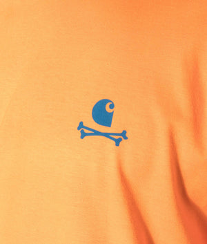 Long-Sleeve-Airwaves-Backprint-T-Shirt-Orange-Carhartt-WIP-EQVVS
