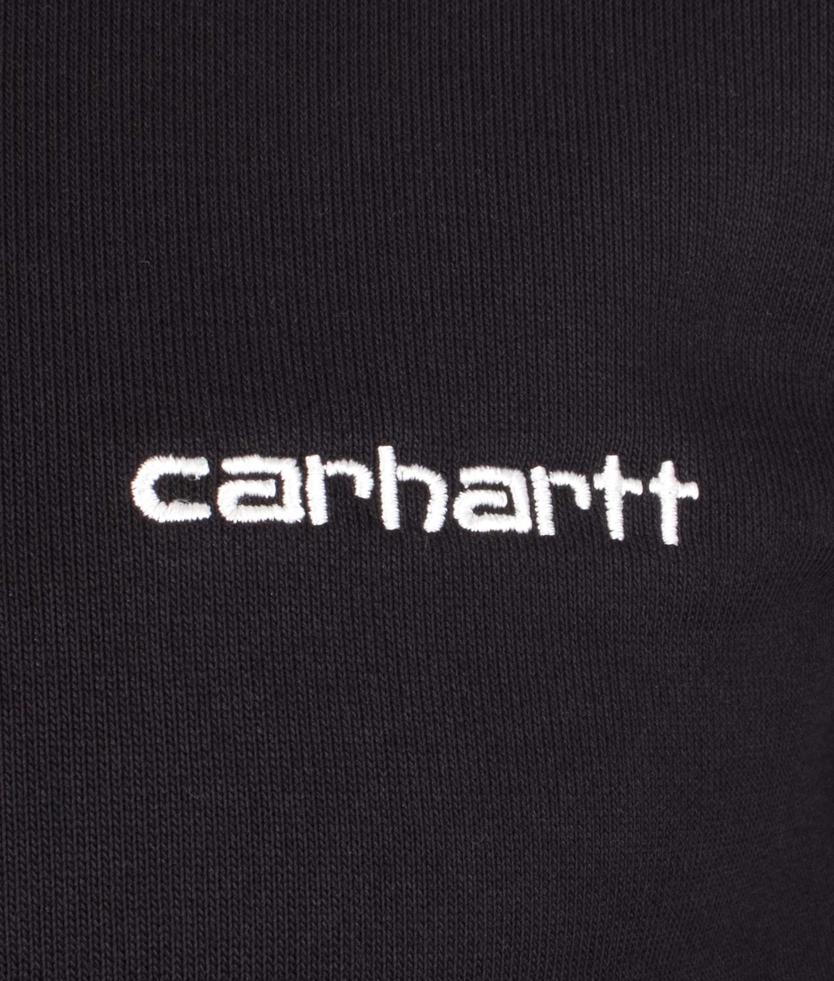 Small-Logo-Embroidery-Sweatshirt-Black/White-Carhartt-WIP-EQVVS