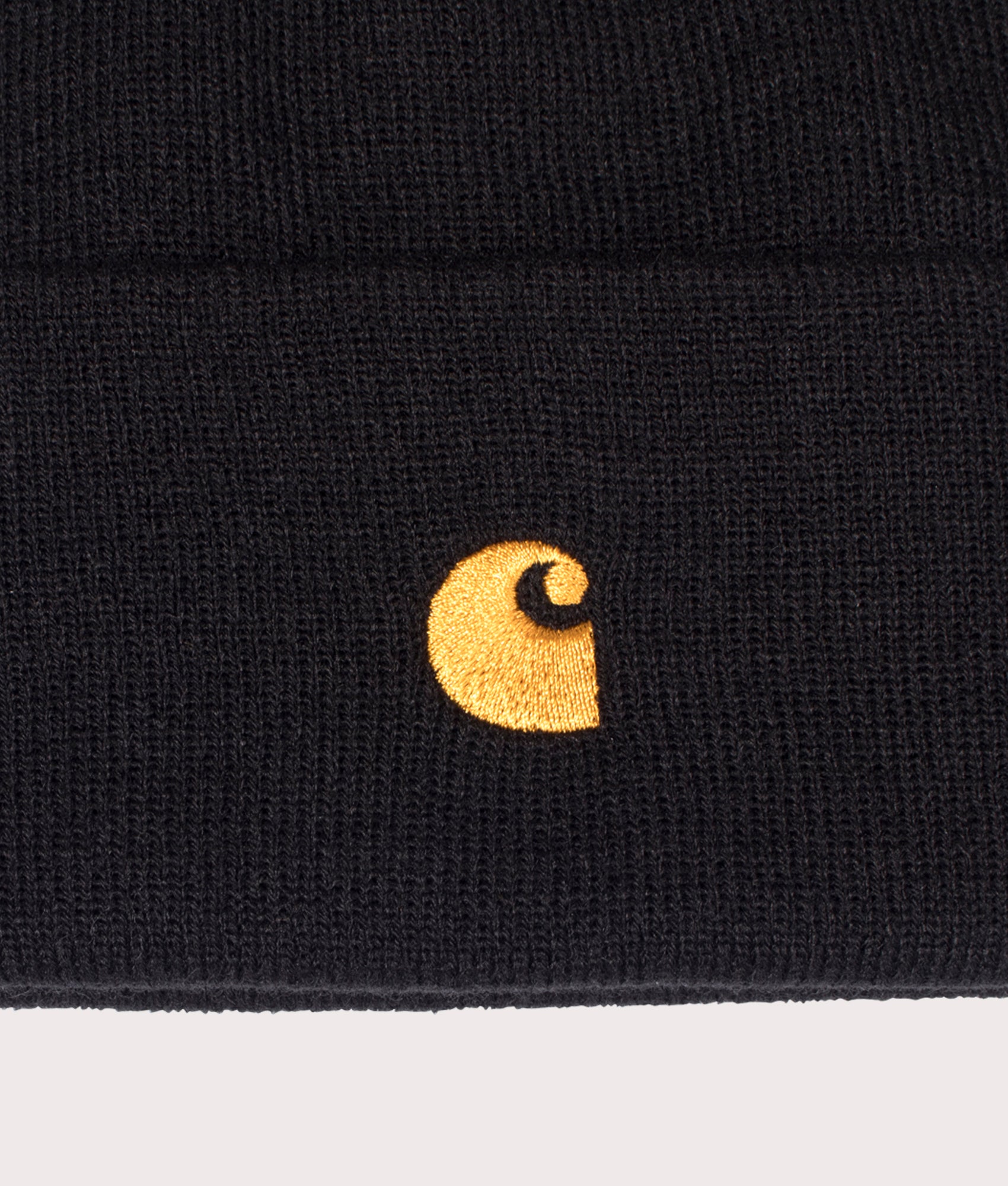 Chase-Beanie-Black/Gold-Carhartt-WIP-EQVVS