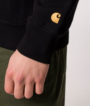 Chase-Hoodie-Black/Gold-Carhartt-WIP-EQVVS