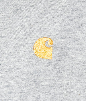 Long-Sleeve-Chase-T-Shirt-Grey-Heather/Gold-Carhartt-WIP-EQVVS