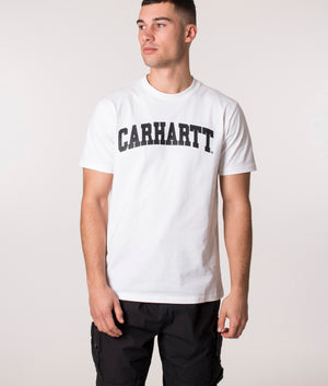 Carhartt WIP University T-Shirt in White, EQVVS. 