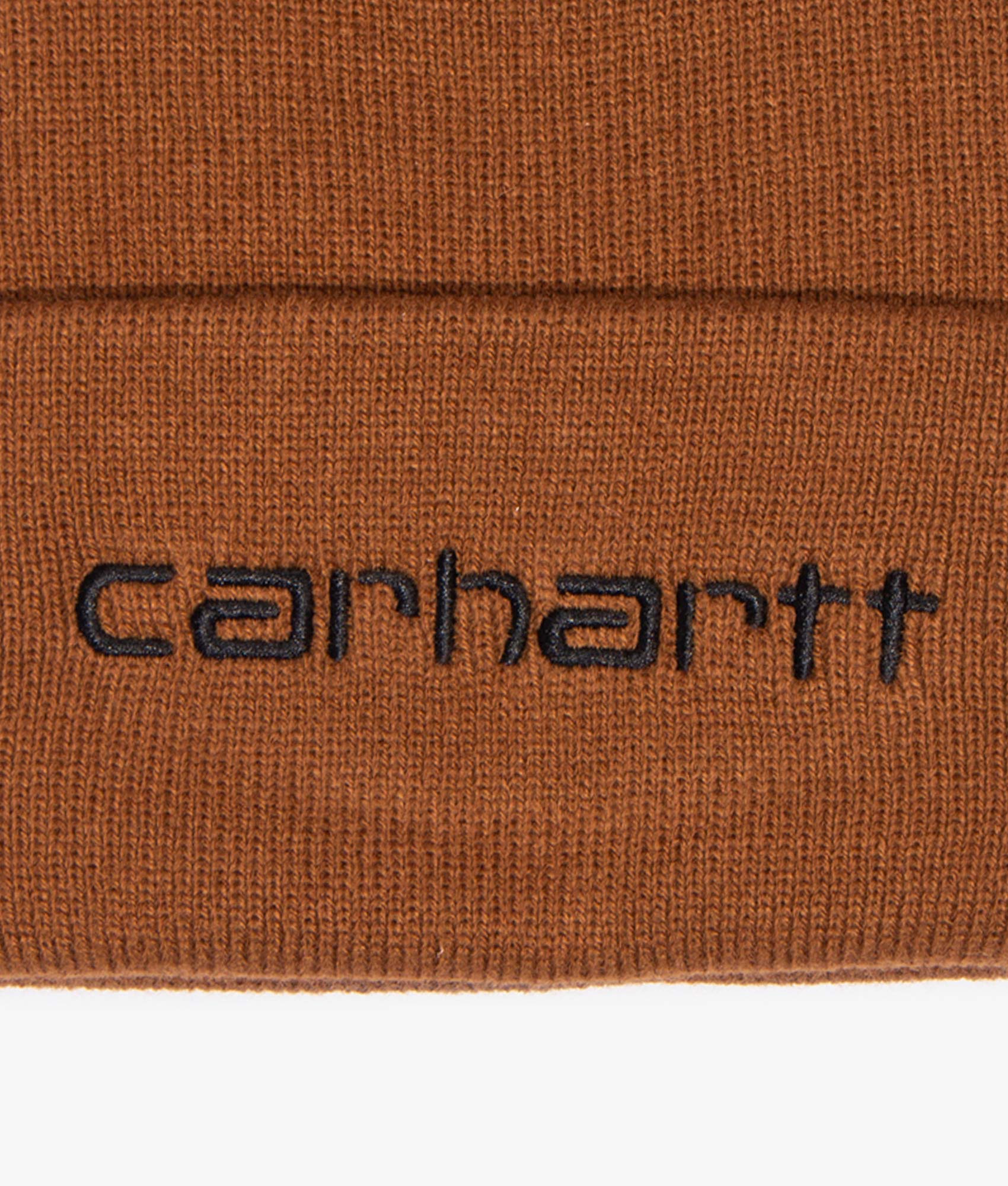 Script-Beanie-Hamilton-Brown/Black-Carhartt-WIP-EQVVS