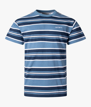 Short-Sleeved-Corfield-T-Shirt-Blue-Carhartt-WIP-EQVVS