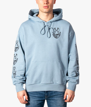 Carhartt-Grin-Logo-Hoodie-Frosted-Blue/Black-Carhartt-WIP-EQVVS