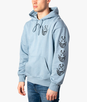 Carhartt-Grin-Logo-Hoodie-Frosted-Blue/Black-Carhartt-WIP-EQVVS