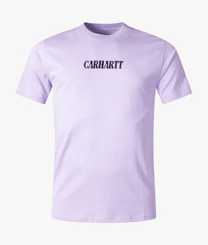 Short-Sleeve-Multi-Star-Script-T-Shirt-Soft-Lavender/Mizar-Carhartt-WIP-EQVVS