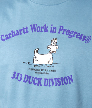 Short-Sleeve-313-Duckdivision-T-Shirt-Icy-Water-Carhartt-WIP-EQVVS