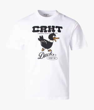 Relaxed-Fit-Ducks-T-Shirt-White-Carhartt-WIP-EQVVS