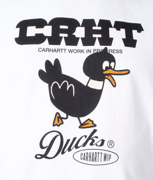 Relaxed-Fit-Ducks-T-Shirt-White-Carhartt-WIP-EQVVS