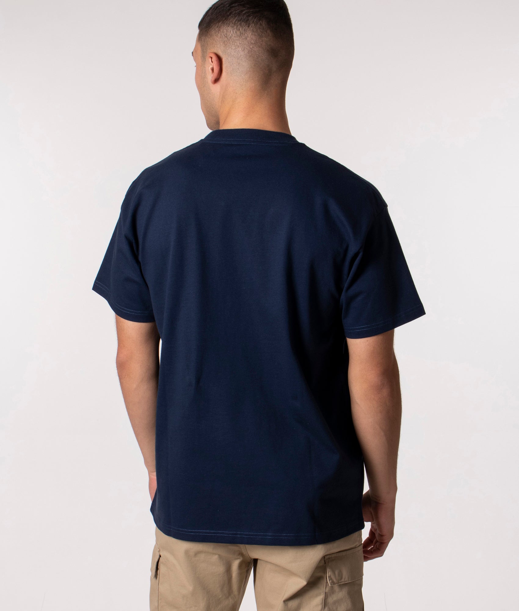 Relaxed Fit 313 Smile T-Shirt Blue | Carhartt WIP | EQVVS