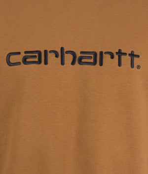 Carhartt-Sweat-Hamilton-Brown/Black-Carhartt-WIP-EQVVS
