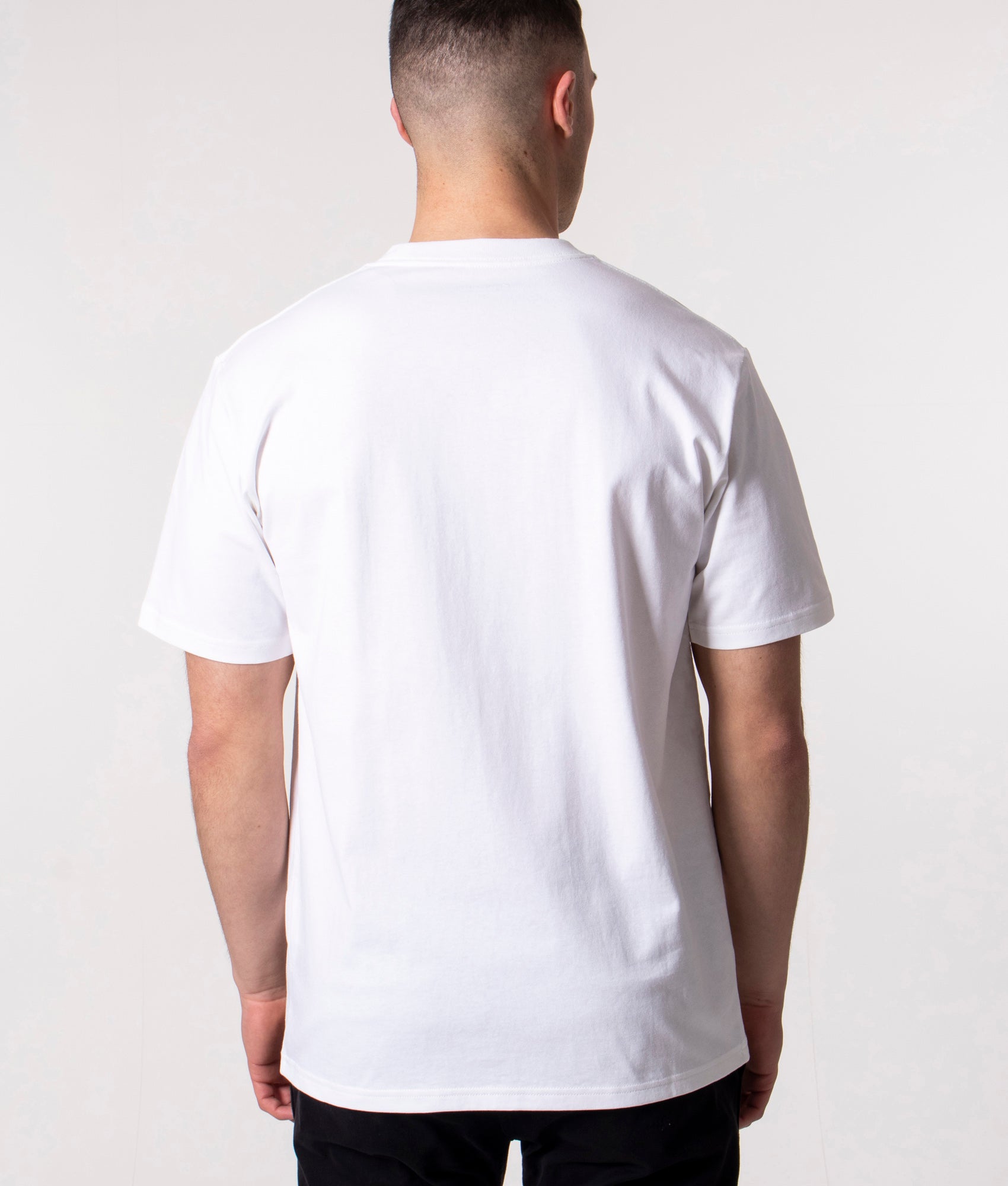 University-T-Shirt-White/Black-Carhartt-WIP-EQVVS