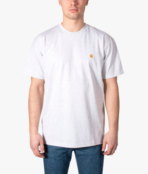 Relaxed-Fit-Chase-T-Shirt-Ash-Heather/Gold-Carhartt-WIP-EQVVS