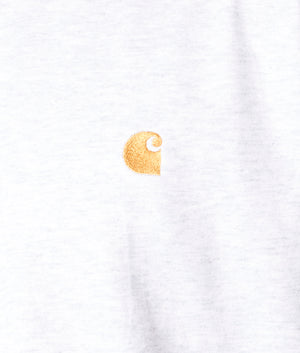 Relaxed-Fit-Chase-T-Shirt-Ash-Heather/Gold-Carhartt-WIP-EQVVS