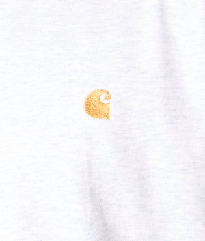Relaxed-Fit-Chase-T-Shirt-Ash-Heather/Gold-Carhartt-WIP-EQVVS