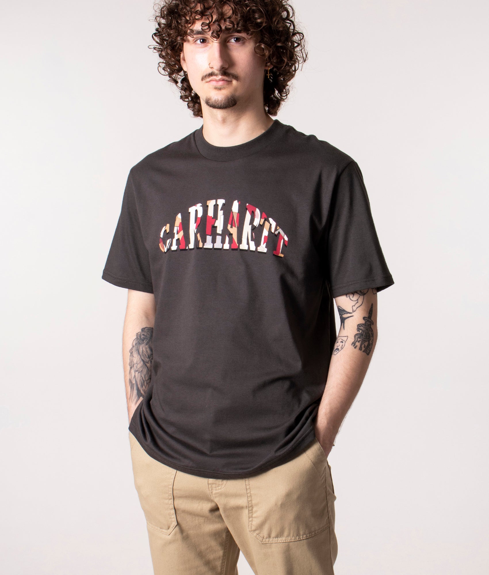 Dome-Script-T-Shirt-Stormcloud-Carhartt-WIP-EQVVS